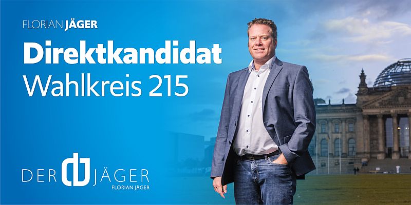 Florian Jäger, Direktkandidat