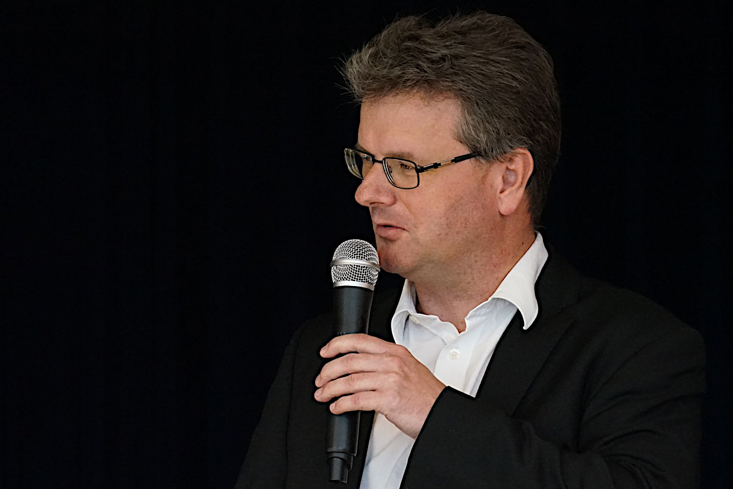 Matthias Hintermaier, Vorsitzender des Ortsverbands Germering und Umgebung