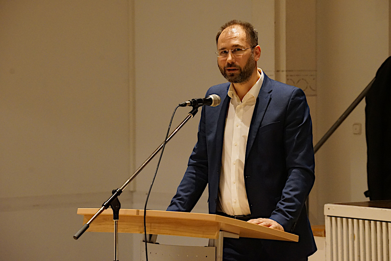 Gastredner Friedrich Hödl, Vorsitzender des Nachbarkreisverbands Dachau