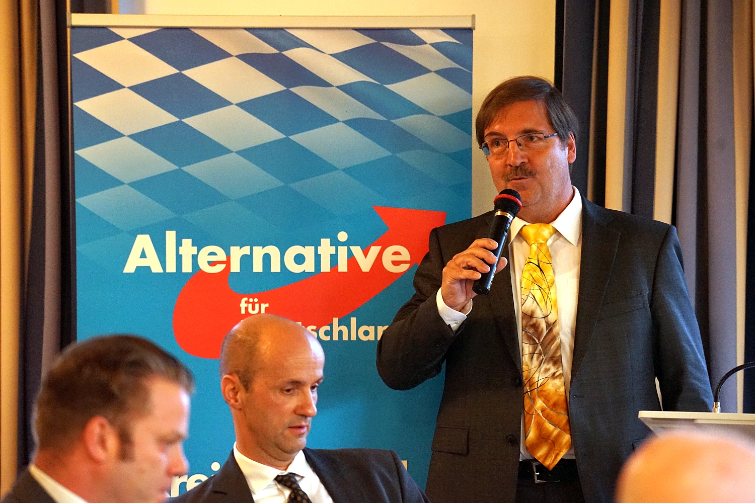 Bayerischer Spitzendkandidat Martin Hebner