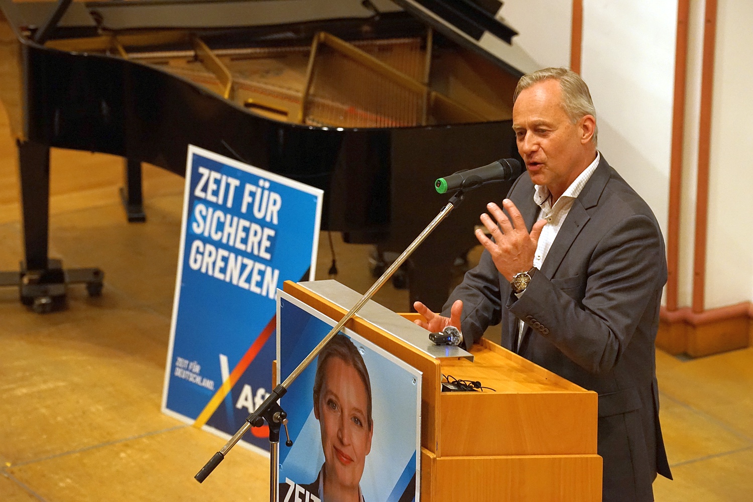 Landesschatzmeister Rainer Gross