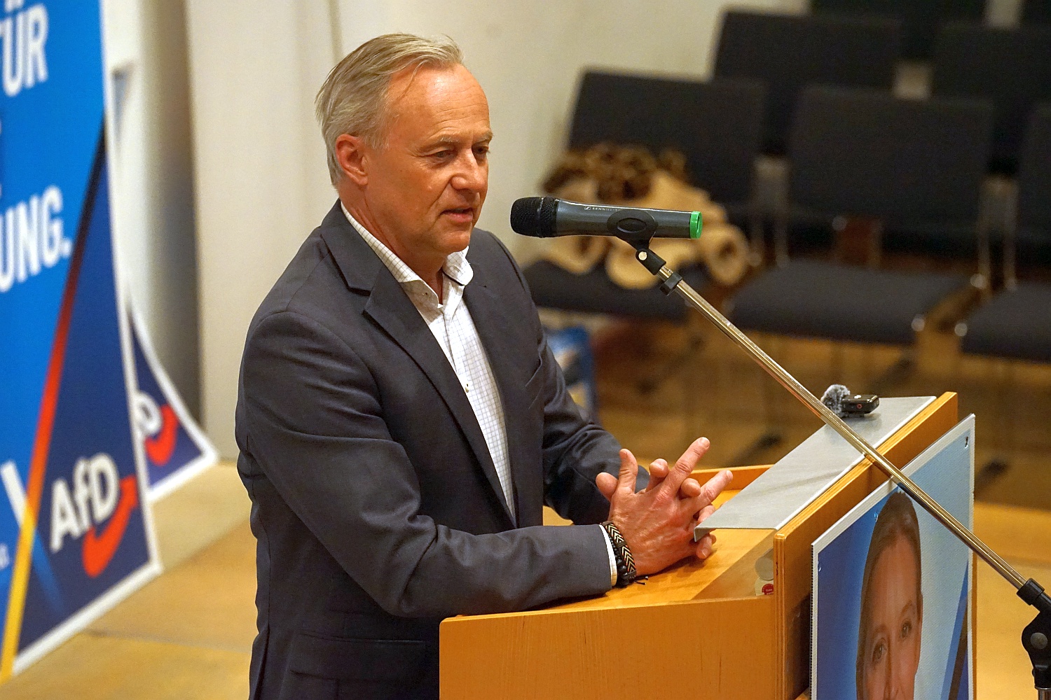 Landesschatzmeister Rainer Gross