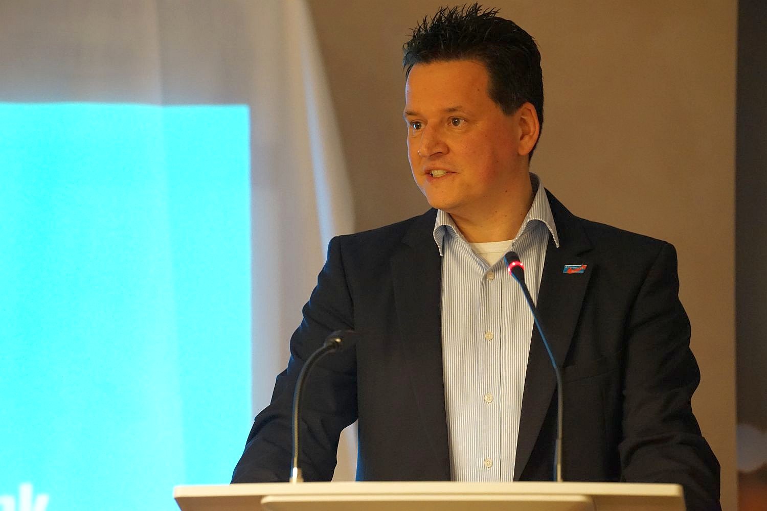 Begrüßung durch OV-Vorsitzenden Timo Schmidt