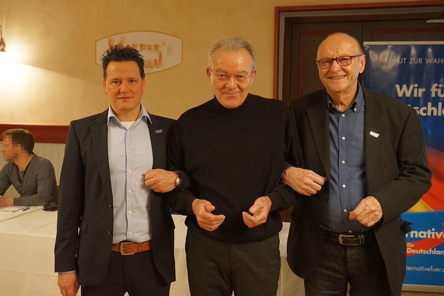 Timo Schmidt, Peter Haisenko, Dr. Karl-Hermann Behrens