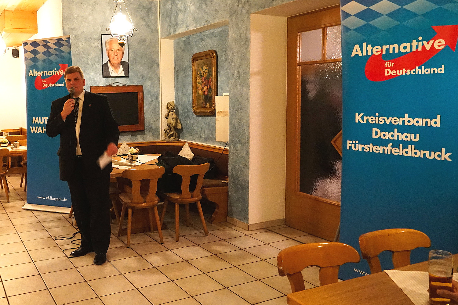 Hauptredner Dr. Rainer Kraft, MdB