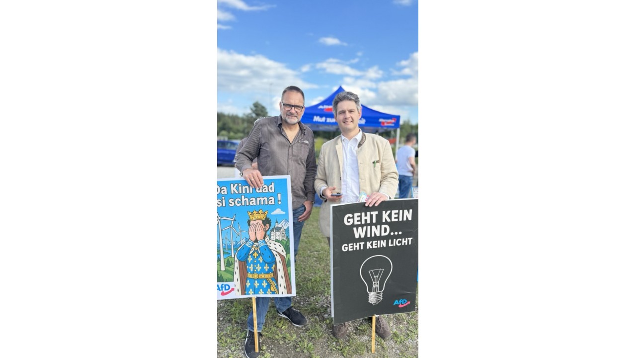 Kundgebung in Geltendorf