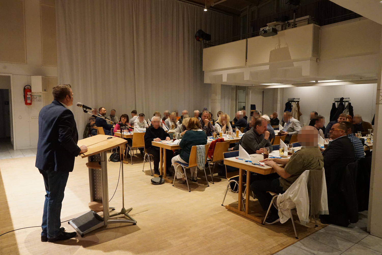 Die Veranstaltung ist gut besucht