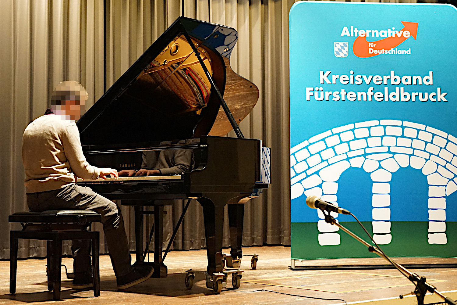 Für musikalische Untermalung ist gesorgt