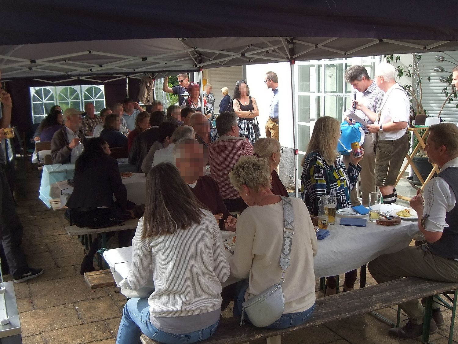 Auch diesmal ist unsere Vorwiesn wieder gut besucht