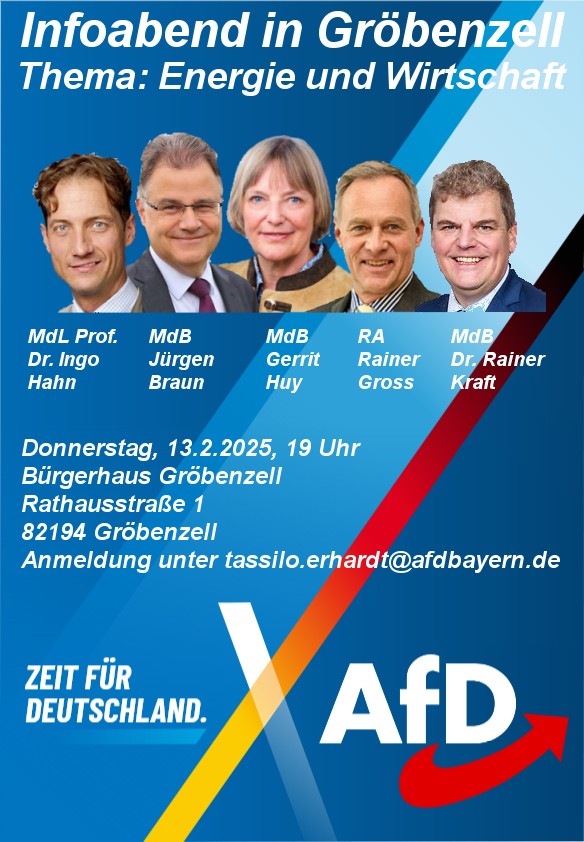 Gröbenzell, Plakat