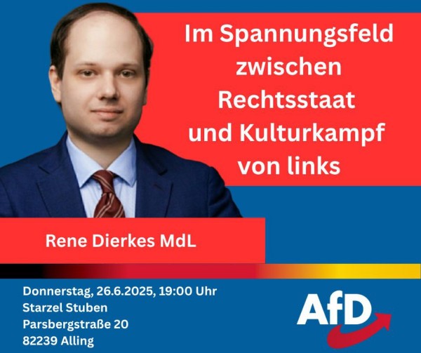 Plakat Rene Dierkes
